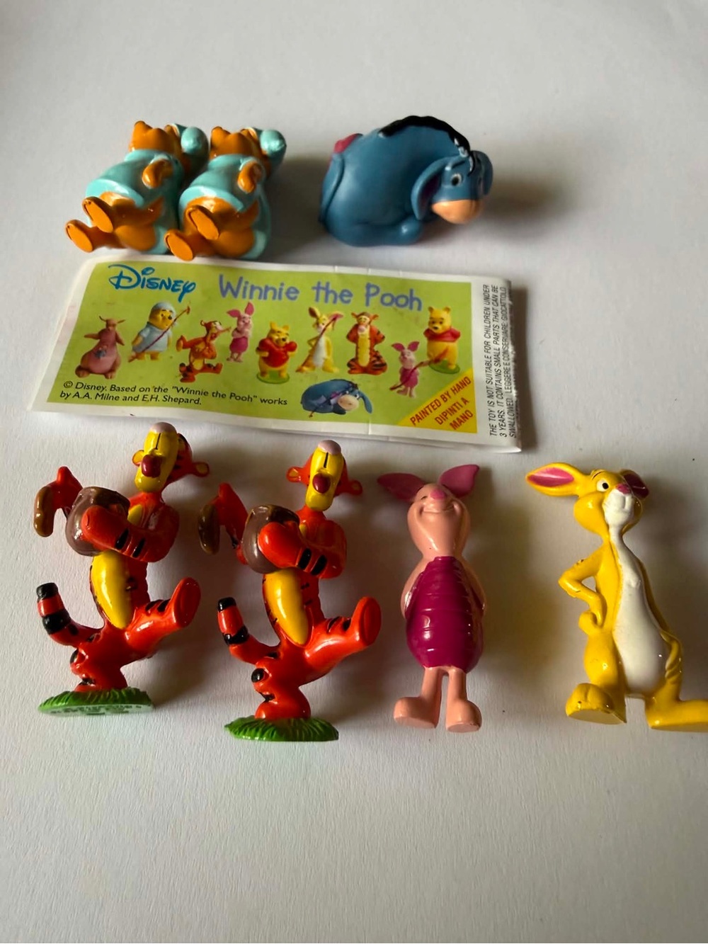 DISNEY WINNIE THE POOH FIGURINES SET 1 ZAINI - FIGURES COLLECTIBLES MINIATURES